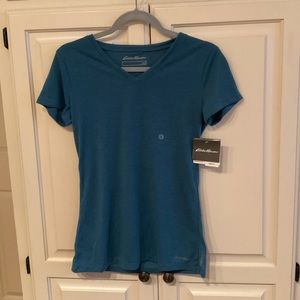 Eddie Bauer Water Wicking Lightweight T-Shirt Size S